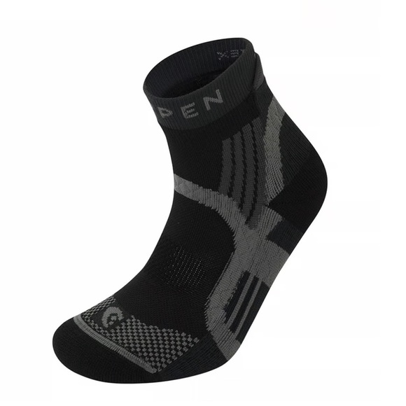 NWT- Lot of 2 pair of Lorpen ‘Trail Running Padded Eco’ Socks - Picture 1 of 6